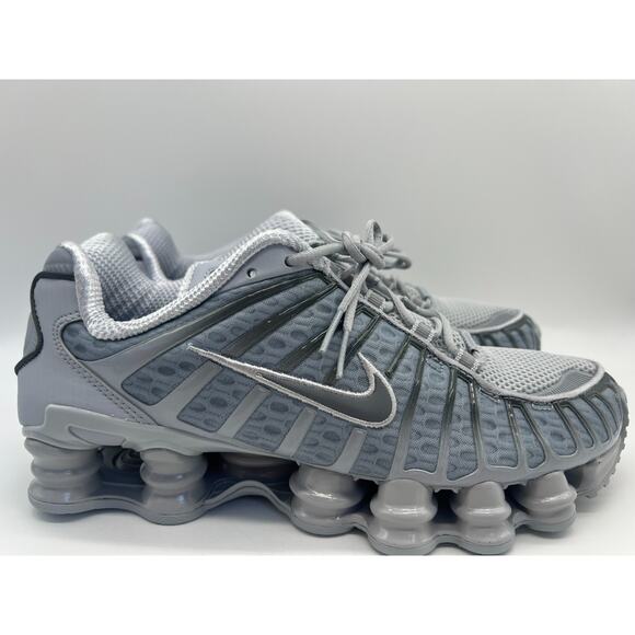 Nike Other - Nike Shox TL Men's Size 8 Wolf Grey Iron Grey Running Shoes AV3595-015